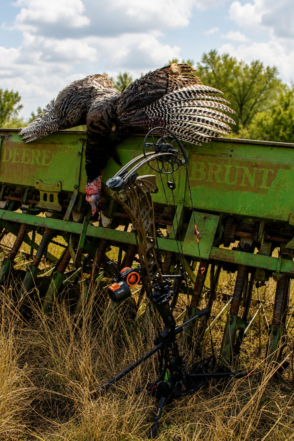 Turkey on John Deere Equipment